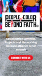 Mobile Screenshot of peopleofcolorbeyondfaith.org